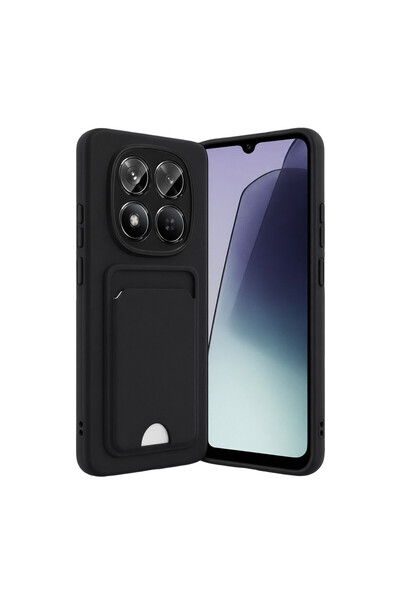 cepmoda حافظة سيليكون REDMİ "NOTE 15 PRO (4G)" K حامل بطاقات i - تصميم نحيف E...