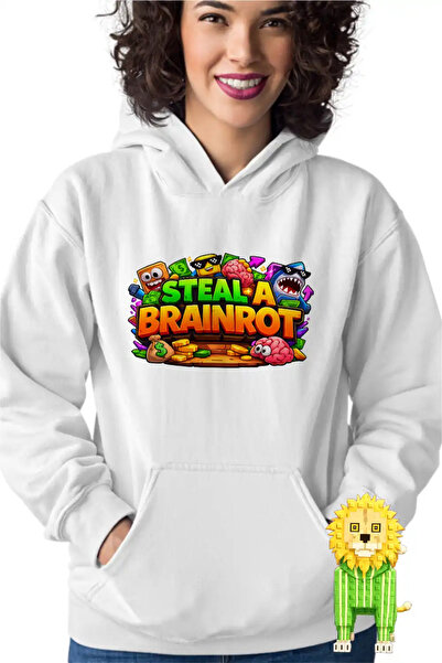 OEM Hanorac Femei Steal a Brainrot Roblox Meme