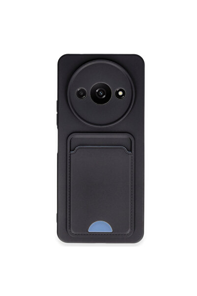 cepmoda حافظة سيليكون REDMİ "A3 (4G)" K حامل بطاقات i - تصميم نحيف E مرن مع ب...