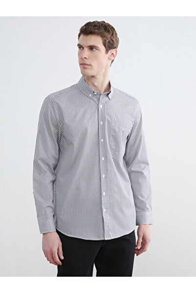 LC Waikiki Comfortable Fit Striped Men's Shirt