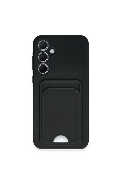 cepmoda حافظة سيليكون لهاتف سامسونج "A35 (5G)" مكونة من حامل بطاقات قطع - مرن...