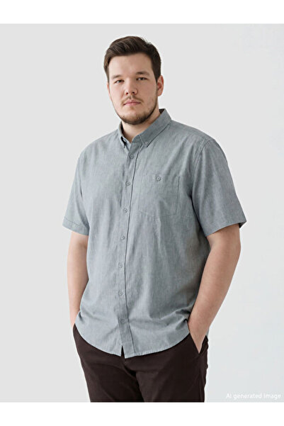LC Waikiki Rmz Gi̇yi̇m Farkiyla Standard Fit Men's Shirt