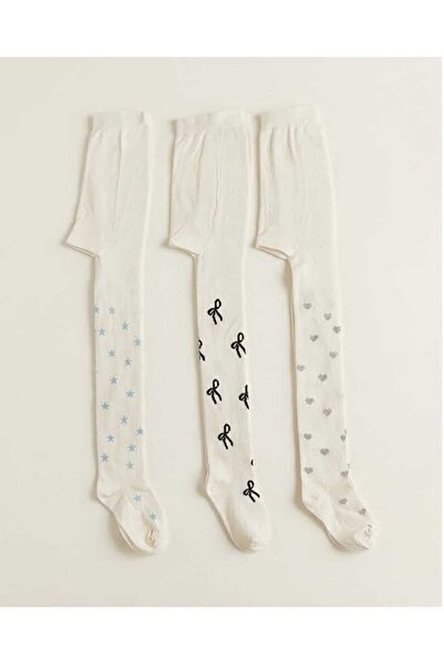 Moonrise Socks Chiloți pentru copii cu model cu sclipici, detaliați, 3 piese,...