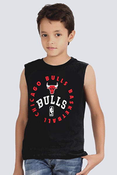 ROCKANDROLL تي شيرت للأولاد من بولز بارزة ستراتشيه سيلفر بتصميم أكمام مقطوعة ...