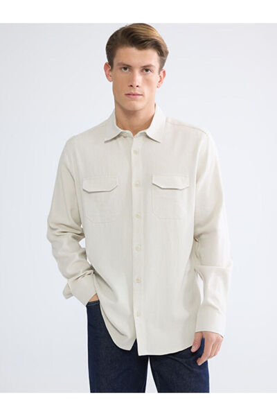 LC Waikiki Regular Fit Linen Blend Men's Shirt