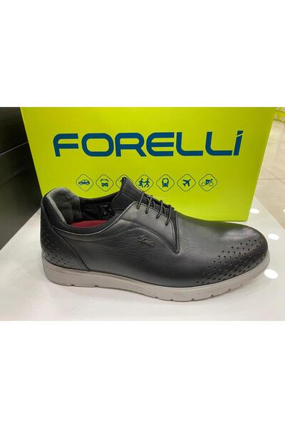 Forelli Rohan Merdane Black Full Orthopedic Day Shoes