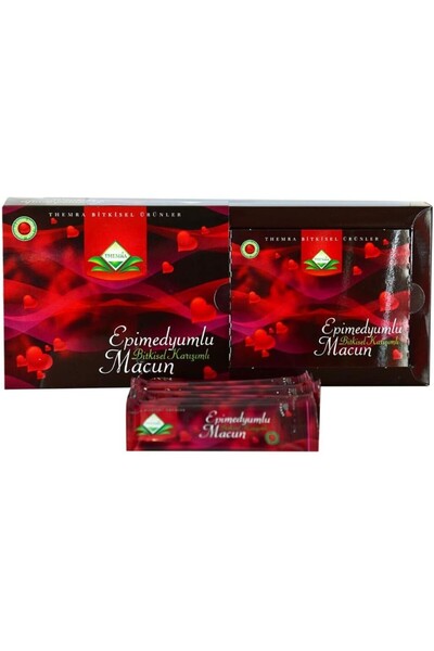 AyrStore Ballı Macunu Kuvvet MacunuThemra Karışımlı Ballı Mesir Macunu 12GR X 12