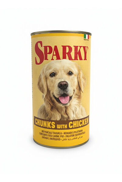 SPARKY Chicken Chunks Wet Dog Food – 1.25 kg