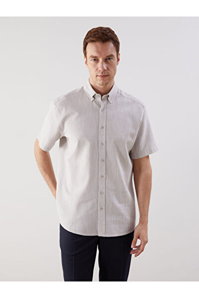 LC Waikiki Regular Fit Short Sleeve Men's Shirt