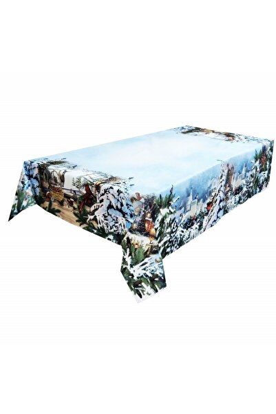 Mcf MCF tablecloth, Cotton - Deer, 6 people 180x150 cm