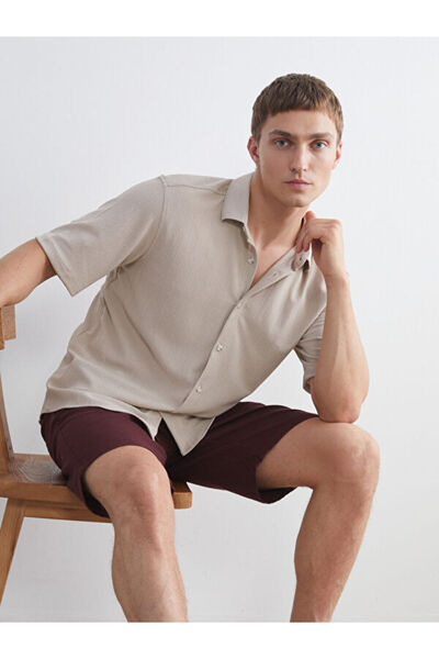 LC Waikiki Regular Fit Short Sleeve Men's Shirt