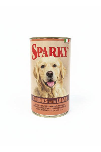 SPARKY Lamb Wet Dog Food – 415g | Tender Lamb Chunks