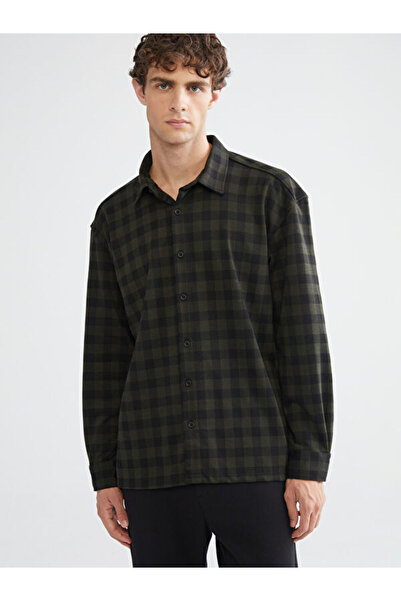 LC Waikiki Regular Fit Long Sleeve Plaid Men's Shirt