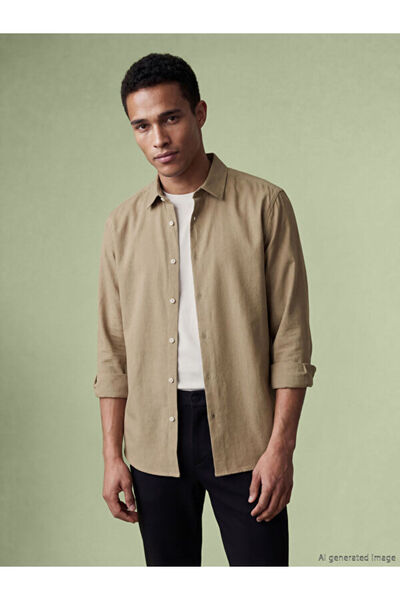 LC Waikiki Regular Fit Dobby Men's Shirt