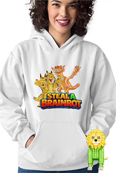 OEM Hanorac Femei Roblox Steal a Brainrot Dragon Meme