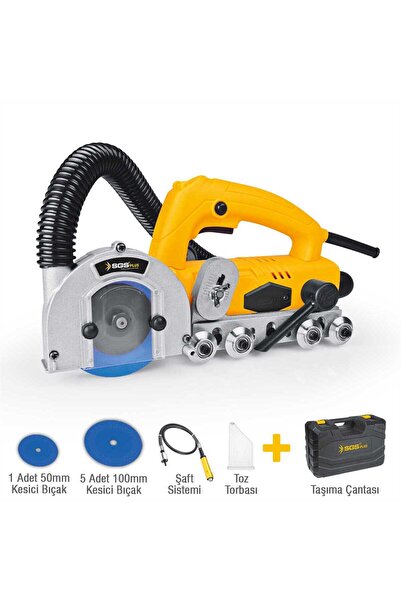 SGS PLUS SGS5296 DERZ TEMİZLEME VE KESME MAKİNASI 1200 WATT