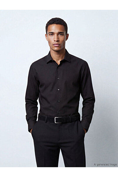 LC Waikiki Slim Fit Gabardine Men's Shirt