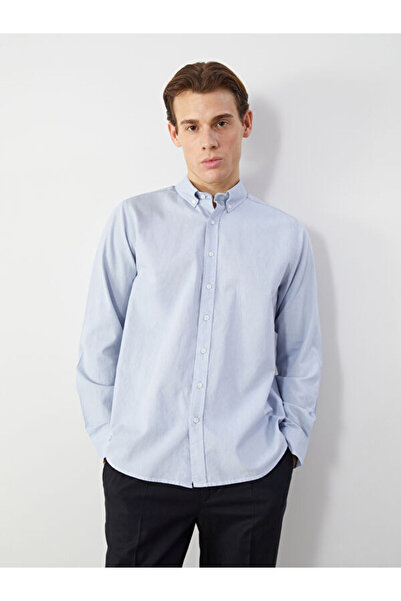LC Waikiki Slim Fit Long Sleeve Oxford Men's Shirt