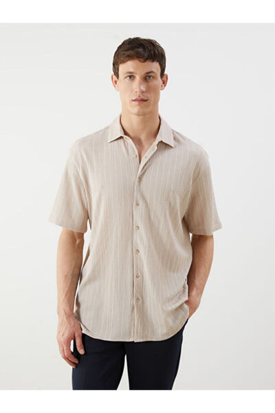 LC Waikiki Quality Parts from Çelebi Store Standard Fit Short Sleeve Striped ...