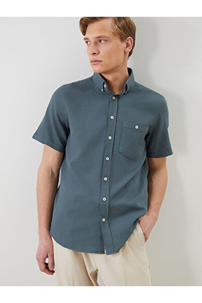 LC Waikiki Rmz Gi̇yi̇m Farkiyla Standard Fit Po Poplin Rkek Shirt