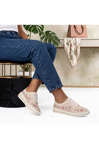 Dincomoditate Floral Print casual shoes