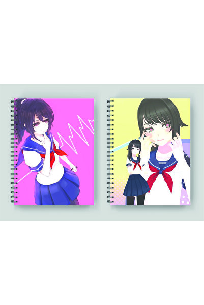 nihonwosekai 2 ΤΕΜ. Σημειωματάριο Anime Yandere Simulator A5 50 ΦΥΛΛΑ