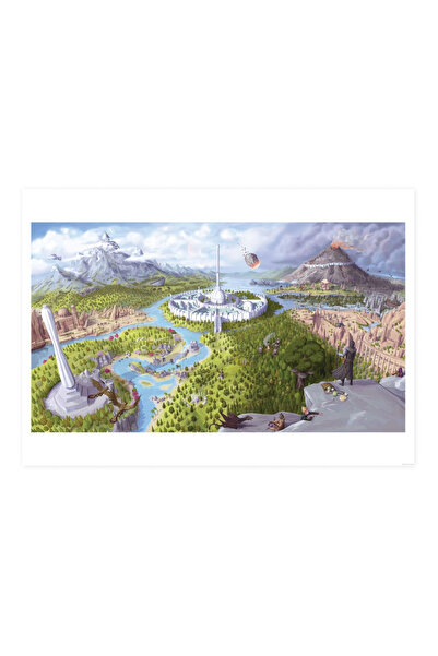 Fanatik Elder Scrolls IV Oblivion Art Print – Imperial City Limited A3