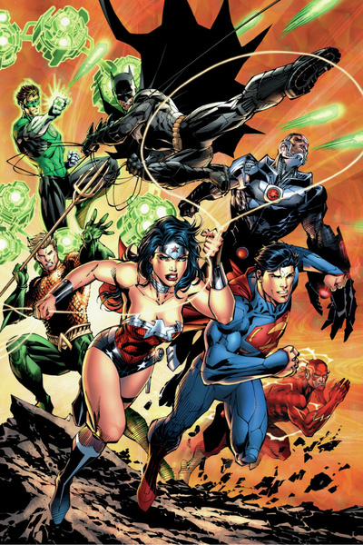 Pyramid International Justice League Poster Charge 61x91 cm