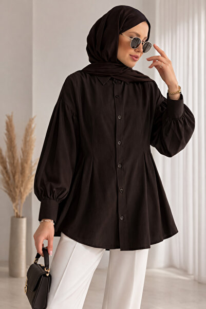 PIOVE DUFON PENSLİ POPLİN TUNİK