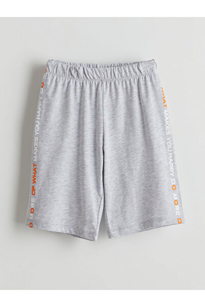 LC Waikiki Vizyon New Season Elastic Waist Boys' Pajama Shorts
