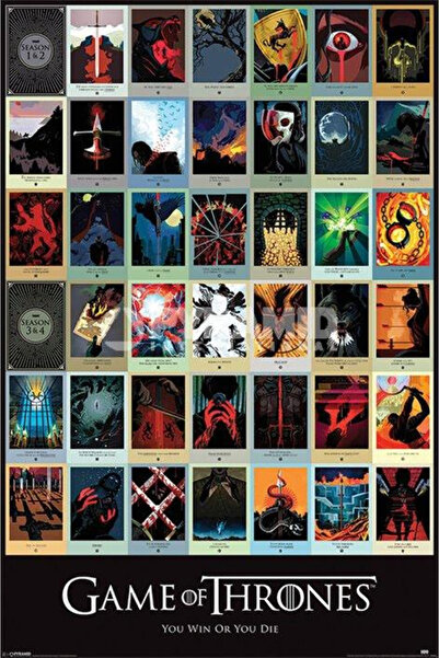 Pyramid International Game of Thrones Episodes Poster