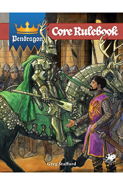 Chaosium Εγχειρίδιο Παίκτη Pendragon – Βασικό Βιβλίο Κανόνων RPG (Αγγλικά)