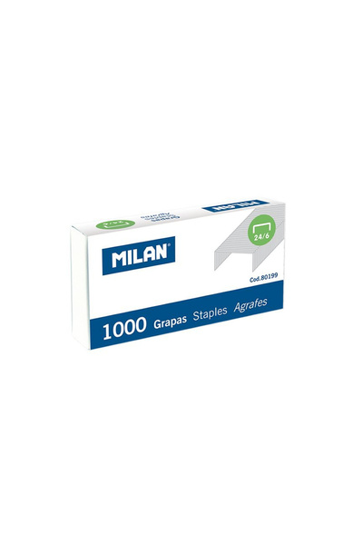 Milan Metal staples 24/6 – set of 1000 pieces