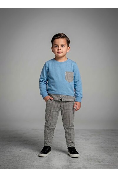 Stilera Boy's Comfortable Fit Casual and Holiday Sweatshirt Pants Top and Bot...