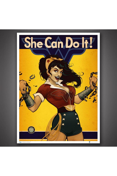 LEX DC Bombshells Wonder Woman 46 x 61 cm