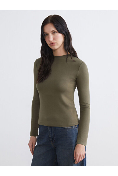 LC Waikiki Γυναικείο μπλουζάκι Özmarka New Season με λαιμόκοψη ποδηλάτου