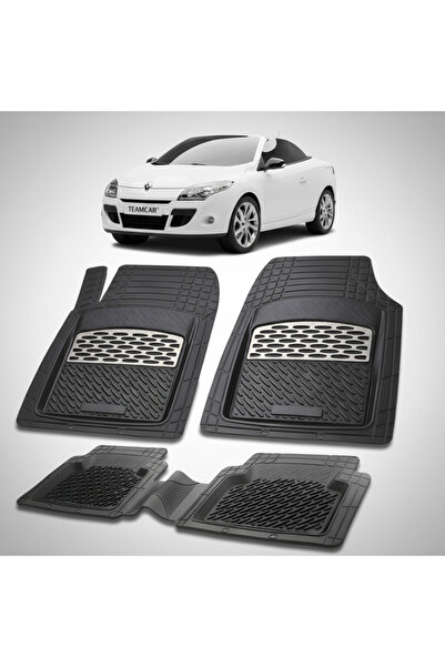 TEAMCAR Renault Megane III 1 Coupe-Cabriolet Compatible Floor Mats 2010-2012 ...