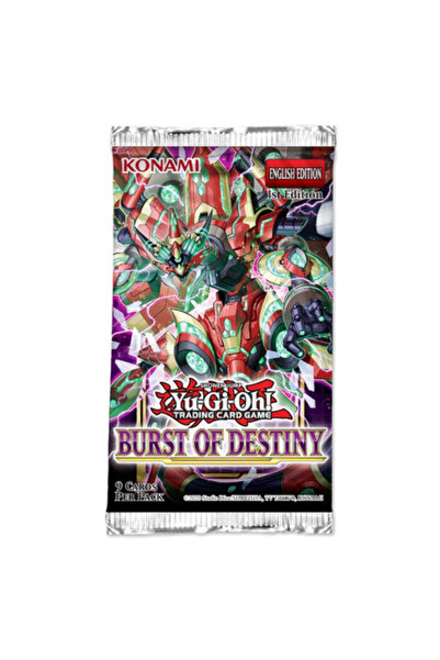KONAMI Yu-Gi-Oh! TCG – Burst of Destiny Booster Pack (EN)
