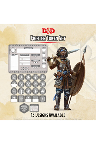Other Dungeon & Dragons - Set de jetoane de luptător