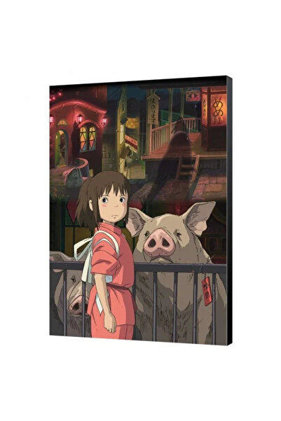 Semic GHIBLI - SPIRITED AWAY - Wood Panel 35 x 50 cm