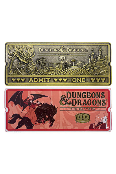 LEX Dungeons & Dragons: The Cartoon 40th Anniversary Rollercoaster Ticket