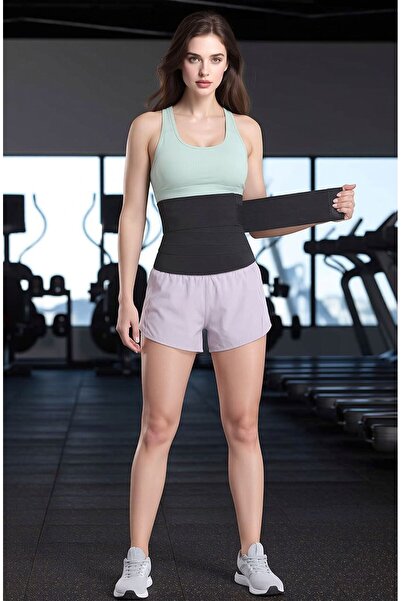 Loule Κορσές περιτύλιξης μέσης 4 μέτρων - Unisex Στήριγμα κοιλιάς για αθλητικ...