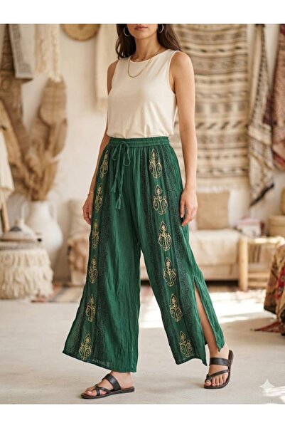 AYASOFYA OTANTIK Women's Indian Ethnic Embroidery Detailed Elastic Waist Cove...