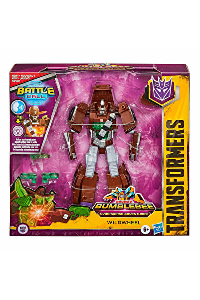 Hasbro Games Figure Transformers Wildwheel – Cyberverse Battle Call Trooper 15cm