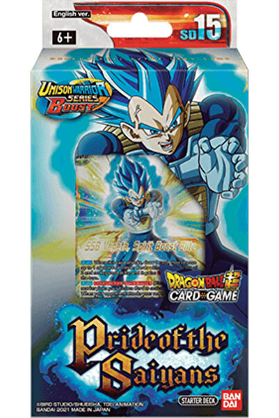 BANDAI DragonBall Super Card Game - Starter Deck SD15 Pride of the Saiyans