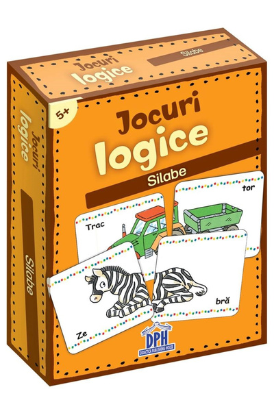 Didactica Publishing House Логически игри: Срички – 48 образователни жетона 5...