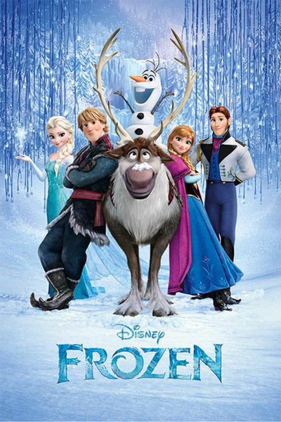 Pyramid International Disney Frozen Poster Cast 61x91 cm