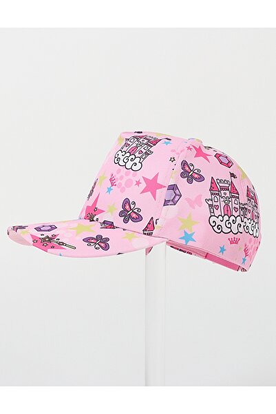 MiniKids Pink castle cap