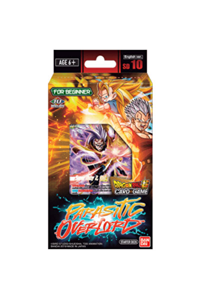 BANDAI DragonBall Super Card Game - Starter Deck Parasitic Overlord SD10