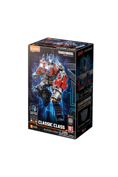 BLOKEES Transformers Classic Class Optimus Prime LED DIY Model Kit 12.5cm